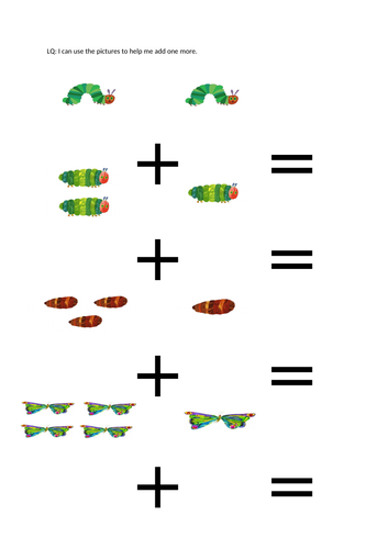 Hungry caterpillar add one more