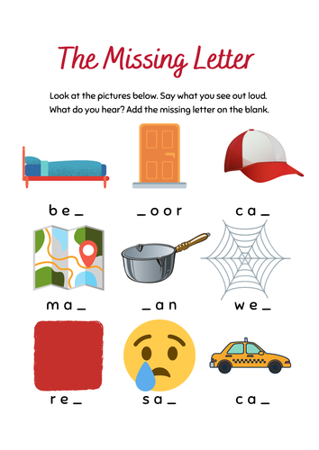 CVC words and simple sentences