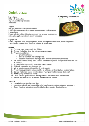 Brilliant Baking -Quick Cheese Pizza Recipe