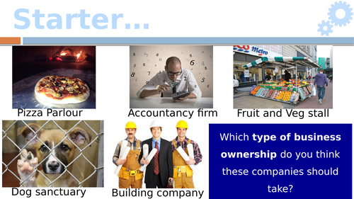 Selecting the most appropriate type of business ownership
