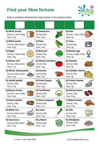 Find your fibre fortune game