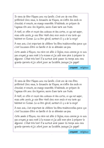 Les fetes - festivals