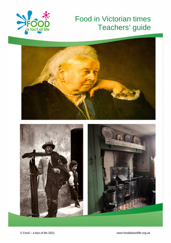 Food in Victorian times teachers' guide