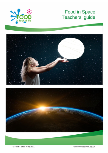 Food in space Teacher's Guide