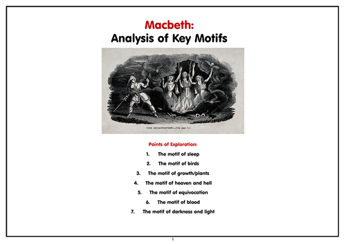 darkness motif in macbeth