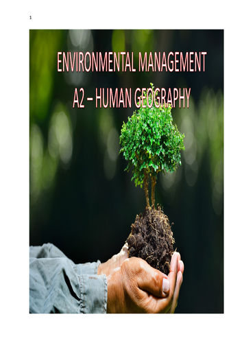 Environmental management workbook