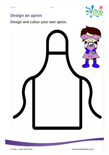 Food route - Design an apron