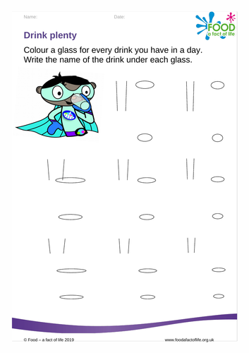 Food route - Drink plenty