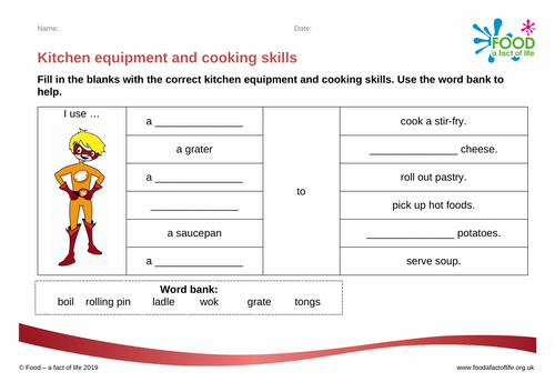 Food route - Cooking skills