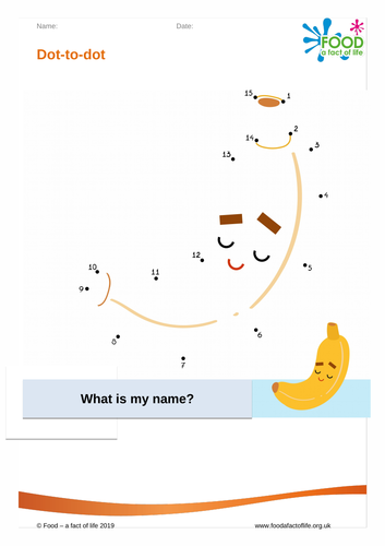 Dot to dot - Banana