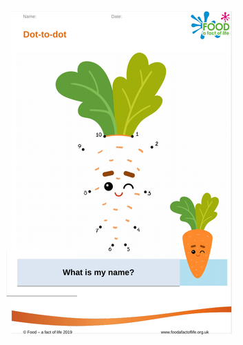 Dot to dot - Carrot