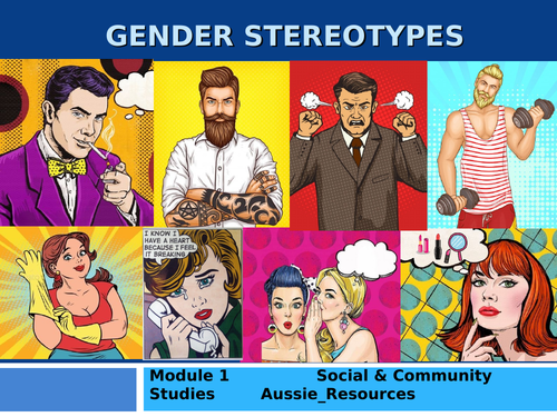 Social and Community Studies - Gender and Identity - Gender Stereotypes in the media