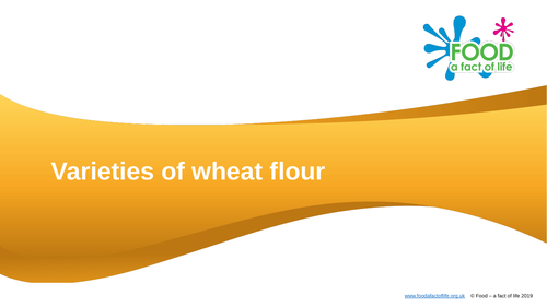 Varieties of wheat flour