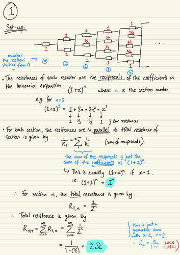 Physics Extension / Oxbridge Worksheet + Solutions - Sheet 3
