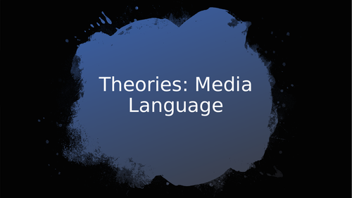 A level media studies theories and theorists.