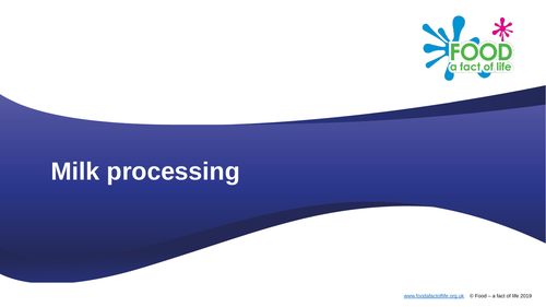 Milk processing presentation