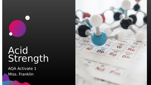 Acid Strength - AQA Activate 1 KS3