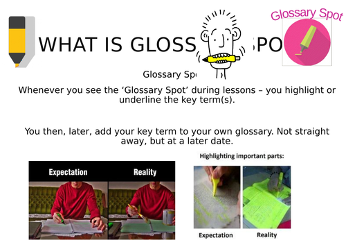 Glossary Resource