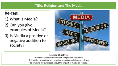 Religion and The Media