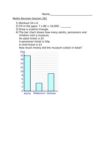 MATHS REVISION SESSION 261