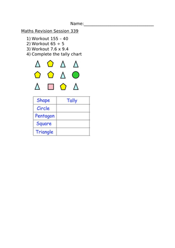 MATHS REVISIO NSESSION 239