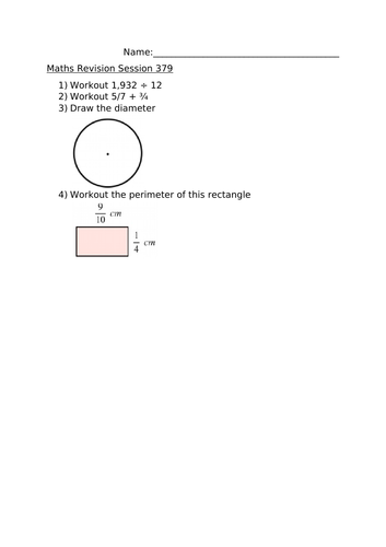 MATHS REVISION SESSION 379