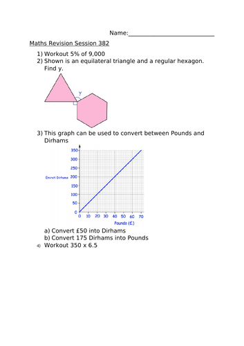 MATHS REVISION SESSION 382