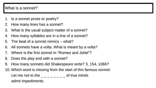 "Romeo and Juliet" Act 1 scene 4 First Conversation First Kiss Sonnet
