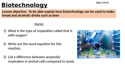 9.3.3 Biotechnology (NEW Activate 2)