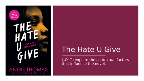 The Hate U Give: Chapter 1