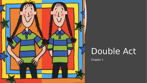 Double Act Chapter 1 Comprehension