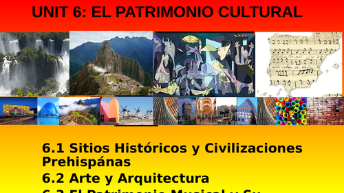 Patrimonio Cultural Introducción