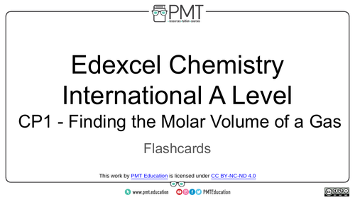 Edexcel IAL Chemistry Practical Flashcards