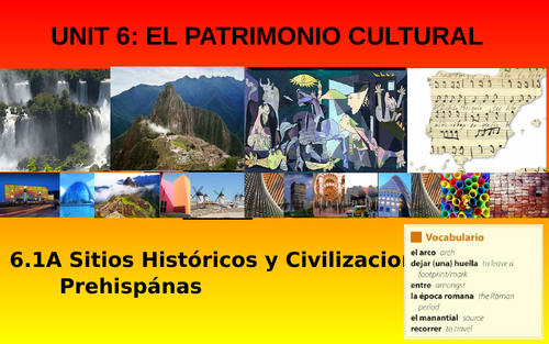 Patrimonio Cultural 6.1 Sitios Históricos
