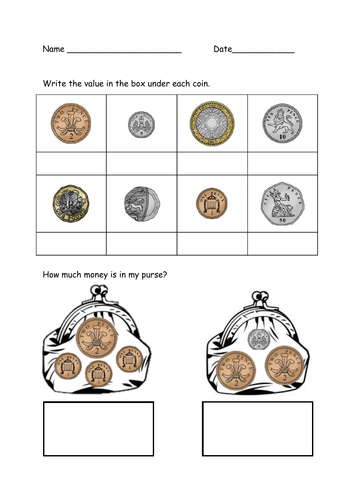 Coin Rcognition UK pounds