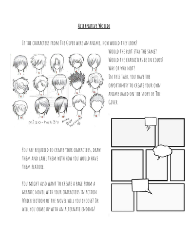 The Giver - Final Fun activities