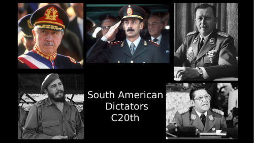 A Level Spanish: Latin American Dictators