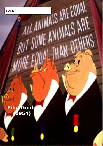 Animal Farm Film Question Booklet