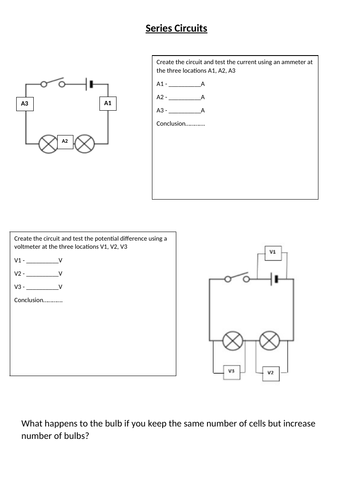 Investigating Series & Parallel Circuits