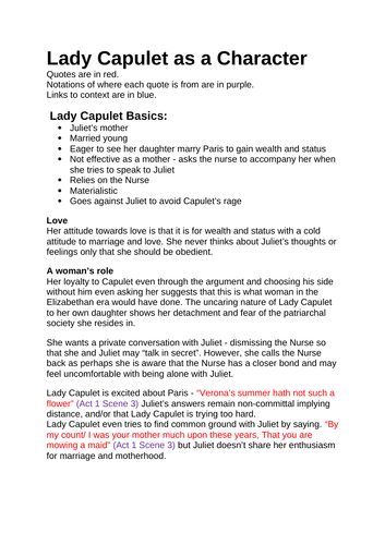 Capulets and montagues image