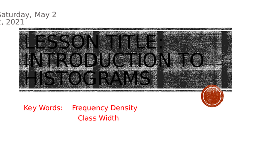 Introduction to Histogram