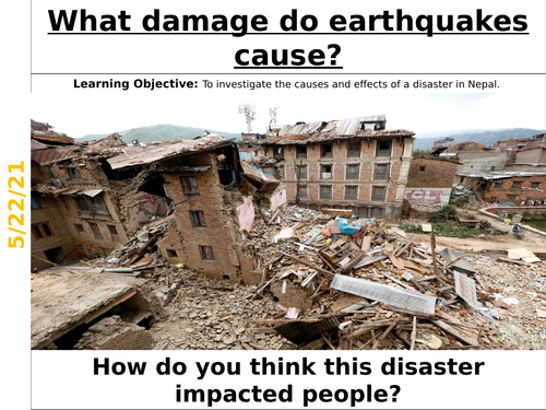 What damage do earthquakes cause?