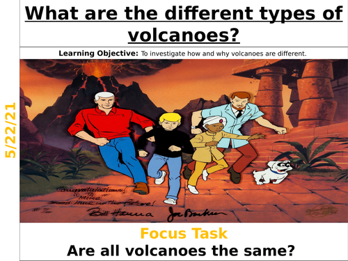 What are the different types of volcanoes?