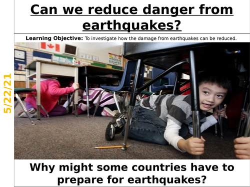 Can we reduce danger from earthquakes?