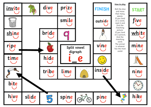 Split digraph i_e board game