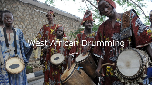 KS3 West African Drumming
