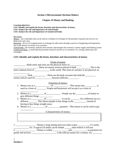 iGCSE Economics - Section 3