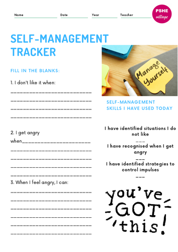 Self-Management Tracker