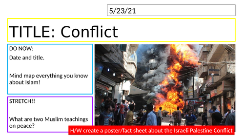 Edexcel Religious Studies Spec B // Conflict