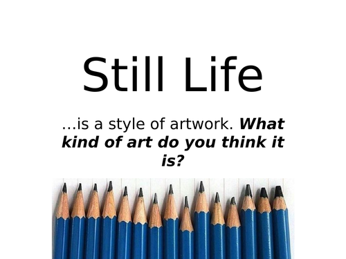 Still life drawing - fruit